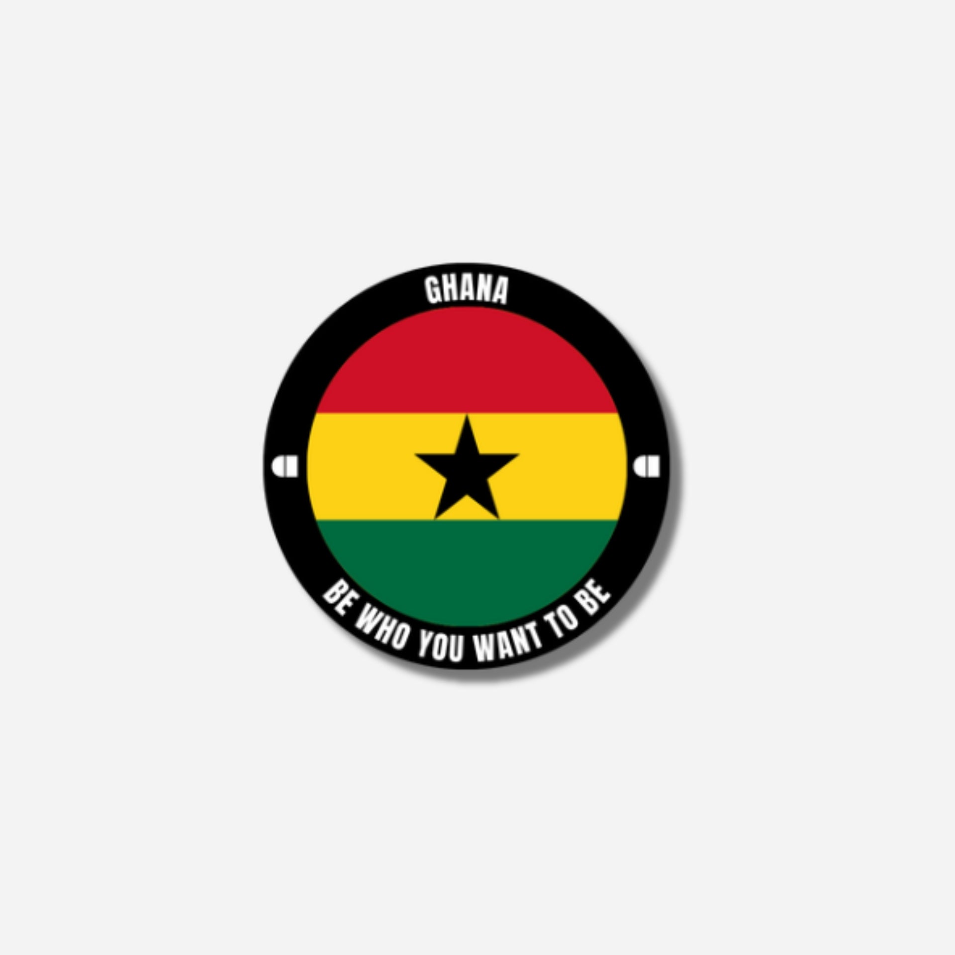 Ghana Velcro Patch - 1